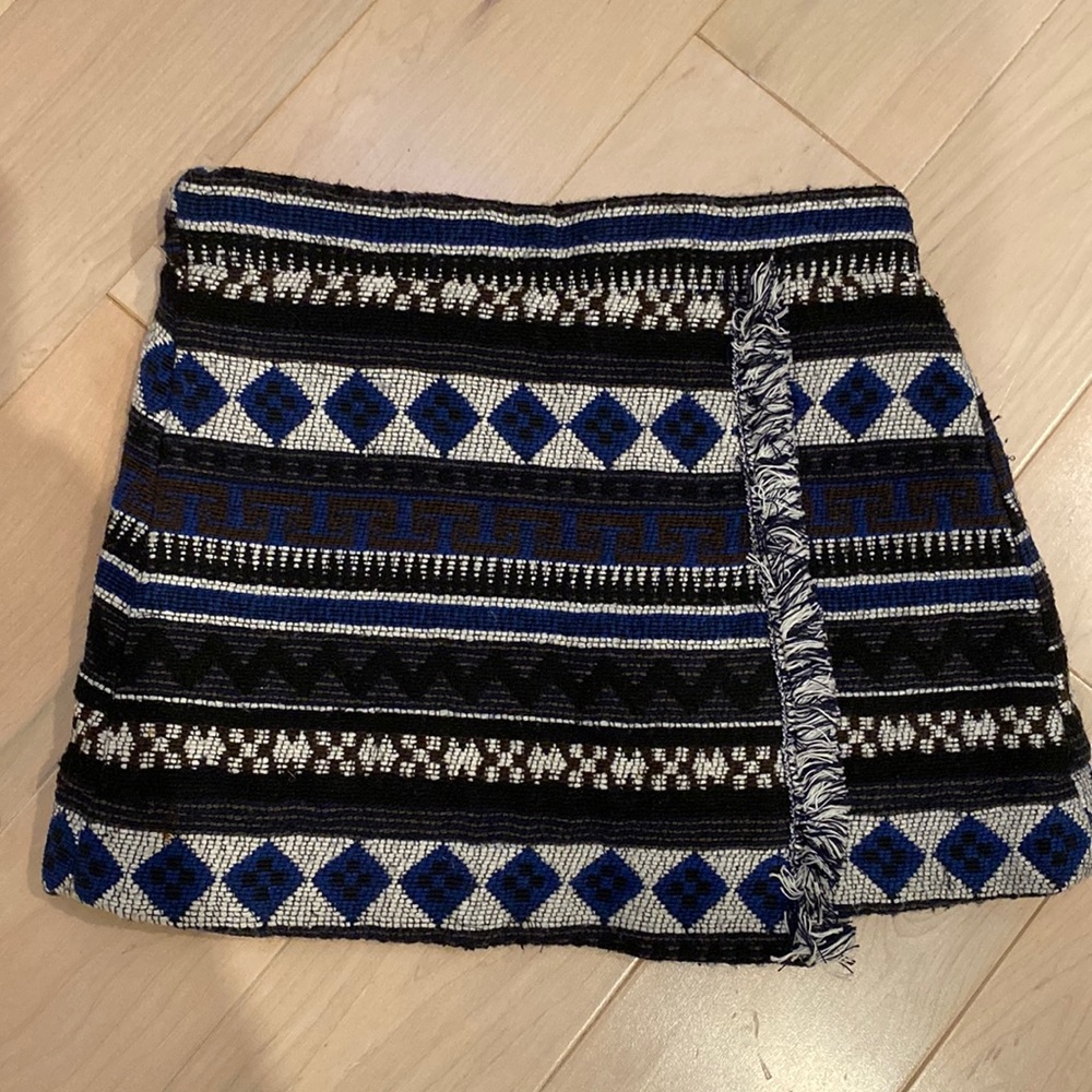 Anais & i tweed girls knit cotton lined pull on elastic waist skirt